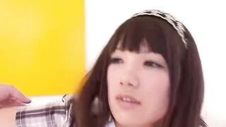 Petite Japanese Teen 18 Pick Up and talk to First Time Blowjob after real Orgasm