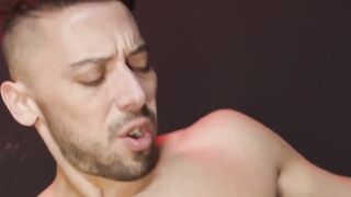 Dalton Riley throat fucked after sloppy deepthroat prep