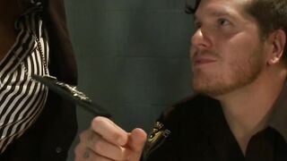 TS Sunshyne Pegs Cop Parker Office Fuck