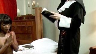Nun Corruption Punishment of Ana Foxx