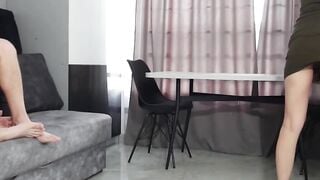 Cuckold Watches His Girl Get Creampied by a Stranger