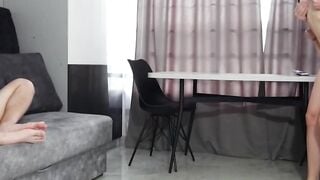 Cuckold Watches His Girl Get Creampied by a Stranger
