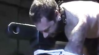MuscleJockBound.com - Franco Dax jolts with anguish through his sexy body