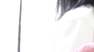 Cute Japanese player jabs her pussy with marker tool
