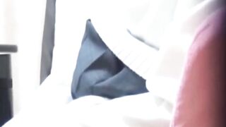 Cute Japanese player jabs her pussy with marker tool