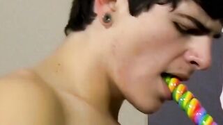RawTwinkys.com - Jacob Grand's intense ride on a hard big throbbing twink cock