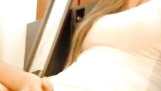 Two Brunette Lesbians Get Naughty on Webcam Hoe 2