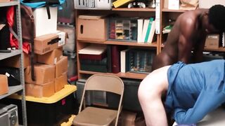 Young delinquents dad sucks officers BBC to free son