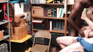 Young delinquents dad sucks officers BBC to free son