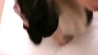 German Amateur Blonde Blowjob: VERSAUTES MAEDCHEN's First Time!