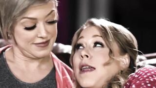 MILFs Dee Williams and Katie Morgan join forces to milk me