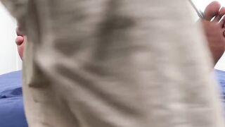 Size twenty feet writhe as bound Andre endures tickle agony