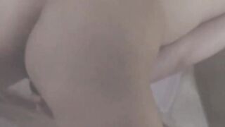 Cameraman catches Asian lady satisfying her cunts need