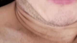 Handsome Latino Jimmy milks cum after heavy cock play