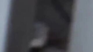 Japanese babe hops on boyfriend then pees her pants