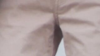 Voyeur tails two Japanese babes taking piss outdoors