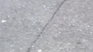 Voyeur tails two Japanese babes taking piss outdoors