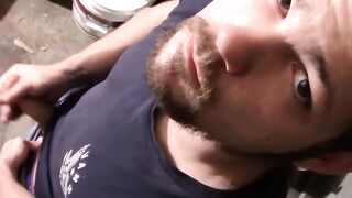Str8Thugs.com - Straight long-haired jock's solo massive hard dick jerking off cum fe