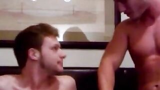 BarebackGayPorno.com - Brian Bonds and Aiden Kennedy cum hard after intense raw assfu