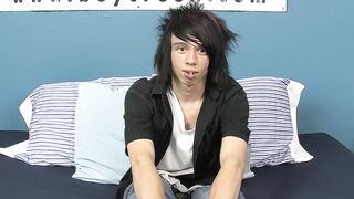BoyObsession.com - Pierced horny Nicky wanking and dick pumping for cum