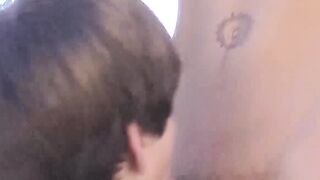 BoyObsession.com - Inked twink's pool boy drilling after hot cock sucking