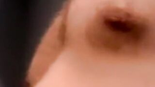 Skinny twink with glasses spanks cock till cumming hard