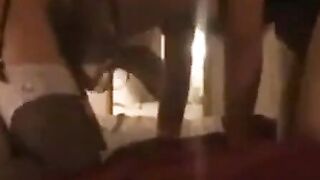 Slutty Asian Girl Shared for Threesome Sex