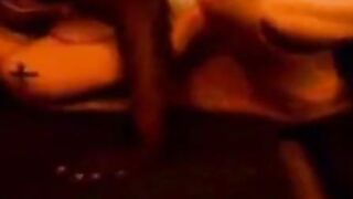 Girl's Interracial Threesome with Hubby and Black Bull