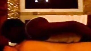 Girl's Interracial Threesome with Hubby and Black Bull