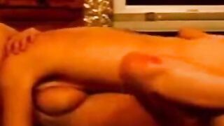 Girl's Interracial Threesome with Hubby and Black Bull