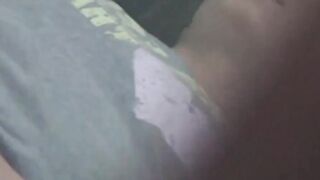 Sweet Japanese hottie dips fingers into tasty wet twat