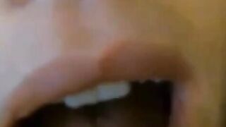 Submissive Toying Slut Sucks Master's Cock