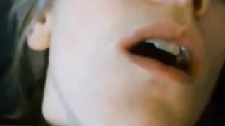 Submissive Toying Slut Sucks Master's Cock