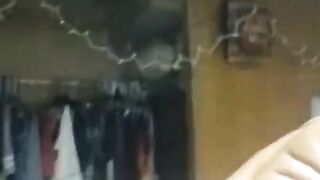 20yo Amateur Shows Hairy Pussy and Anal Play
