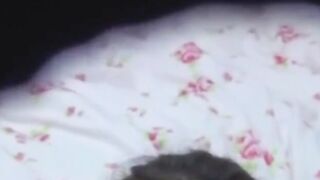 Secret lens sees hot babe probing her slit with eager digits