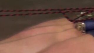 Sebastian Kane tortures slave's feet while edging him