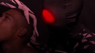 Ebony Adrian Hart's hole licked with passionate focus