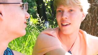 Angel Abell double stuffed by thick Russian cocks