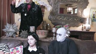 Addams family has kinky multi partner sex