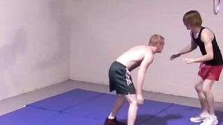 DaddyBondageBoy.com - Adam and PG compete not to strip off