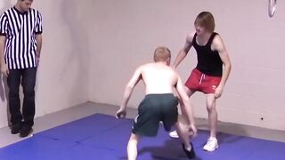 DaddyBondageBoy.com - Adam and PG compete not to strip off