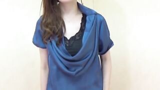Athletic Asian girls flood pool with their hot golden urine