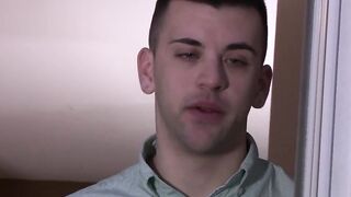 Stiff cock Myles Landon railing Josh Stone deep in the ass