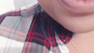 Hairy BBW Pussy - Almost Caught Masturbating!