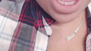 Hairy BBW Pussy - Almost Caught Masturbating!