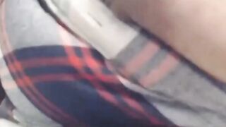 Hairy BBW Pussy - Almost Caught Masturbating!