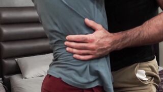 Muscle hunk fucks lover desperately to save relationship