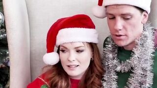 Holiday stepfamily foursome gets wild