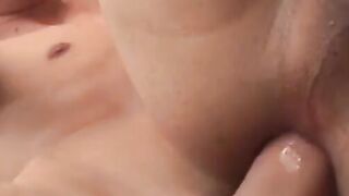 Amateur Latin twink sucks dick before bareback fun