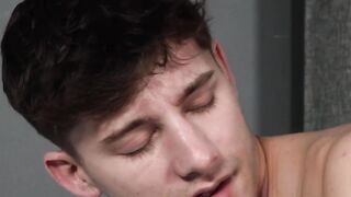 Dex Devalls hole tested by Legrand Wolfs pulsing daddy cock